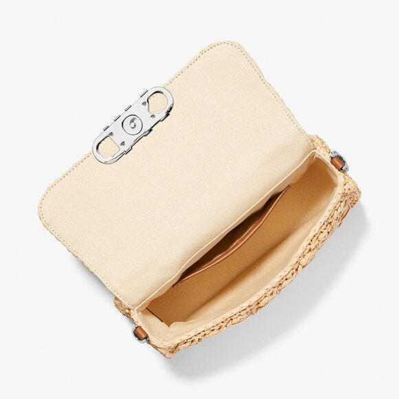 Michael Kors Parker Medium Convertible Pouchette Shoulder Bag - Picture 2 of 9